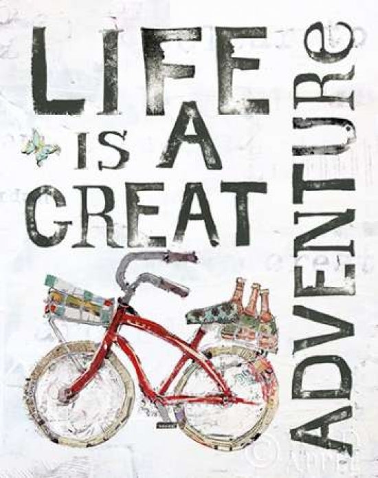 Life is a Great Adventure Poster Print by Kellie Day-VARPDX29361 Image 1