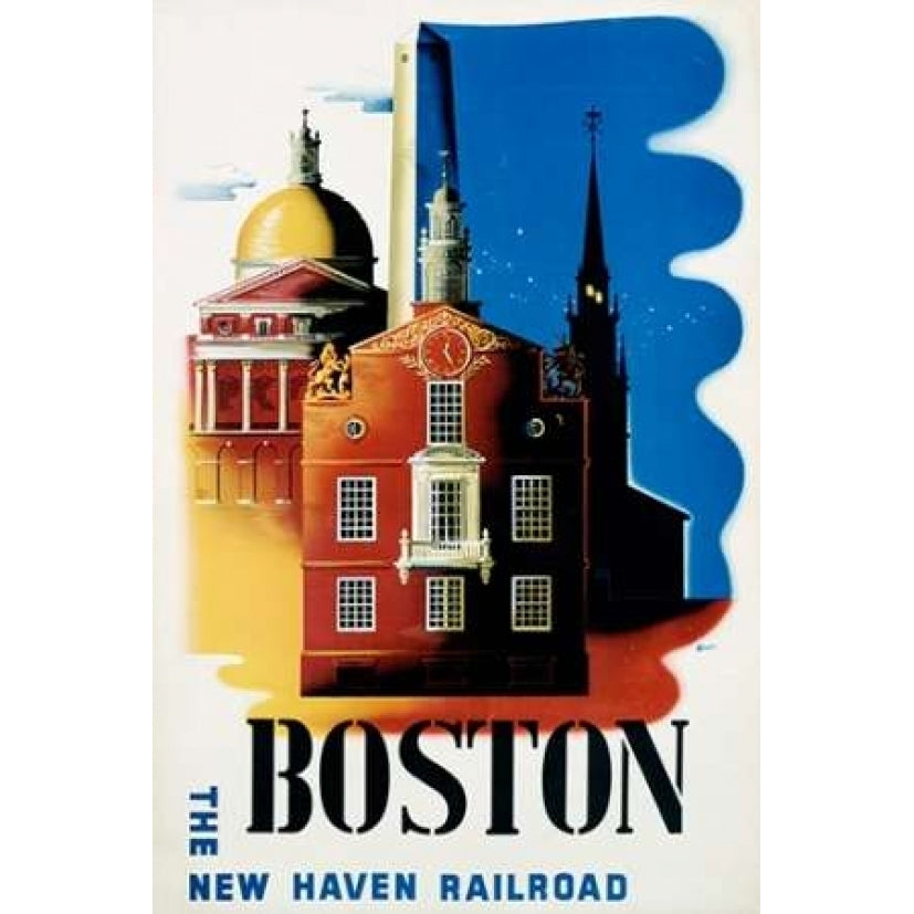 Haven Railroad / Boston Poster Print by Ben Nason-VARPDX294697 Image 1