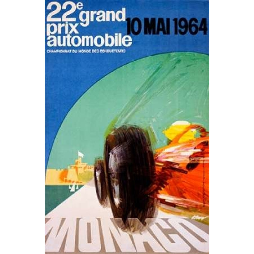 22e grand prix / 10 Mai 1964 Poster Print by J. May-VARPDX294693 Image 1