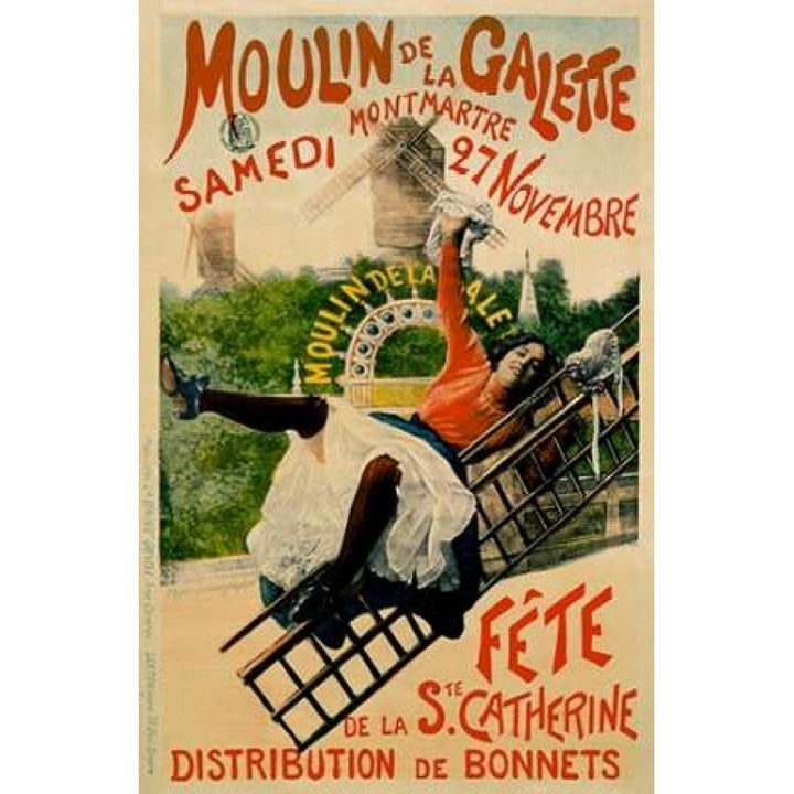 Moulin de la Galette Poster Print by Paul Sescau-VARPDX294724 Image 1