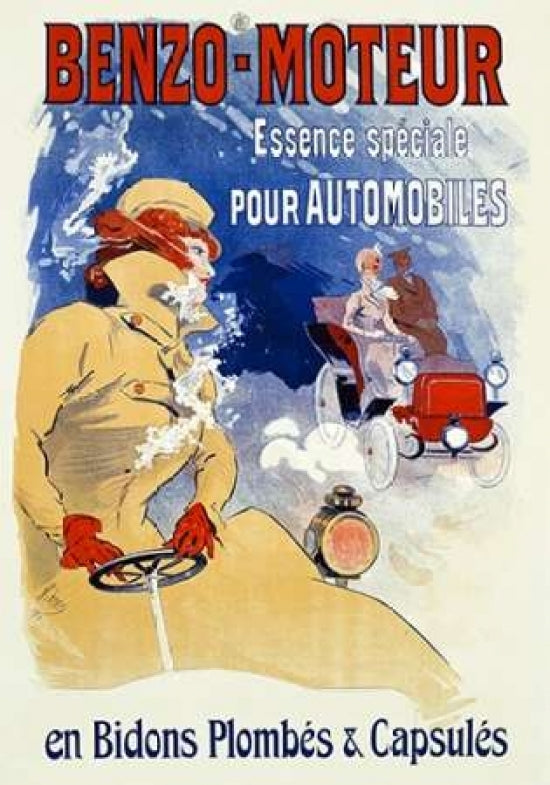 Benzo-Moteur Poster Print by Jules Cheret-VARPDX295702 Image 1