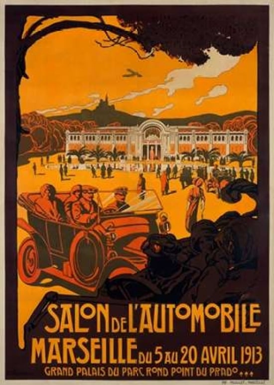 Salon de lAutomobile/Marseille Poster Print by David Dellepiane -VARPDX295772 Image 1