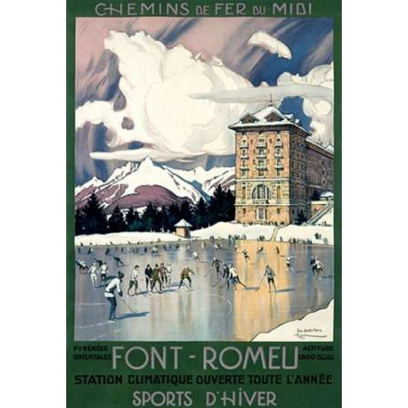 Font-Romeu Poster Print by Tony Georges Roux-VARPDX295845 Image 1