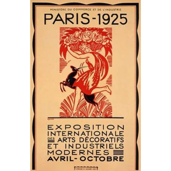 Paris-1925 Poster Print by Robert Bonfils-VARPDX295894 Image 1