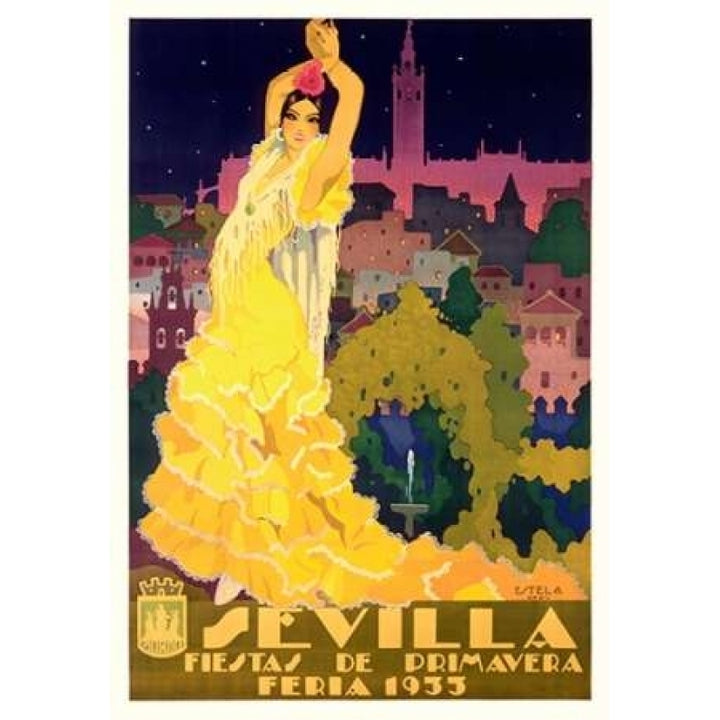 Sevilla/Fiestas de Primavera Poster Print by Enrique Estela-Anto-VARPDX295925 Image 1