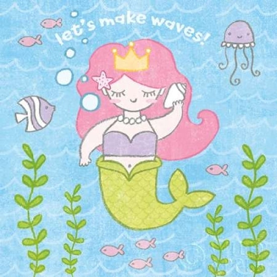 Magical Mermaid I Poster Print by Moira Hershey-VARPDX29820 Image 1