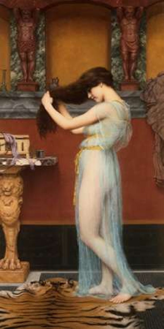 The Toilet Poster Print by John William Godward-VARPDX2AA1077 Image 1