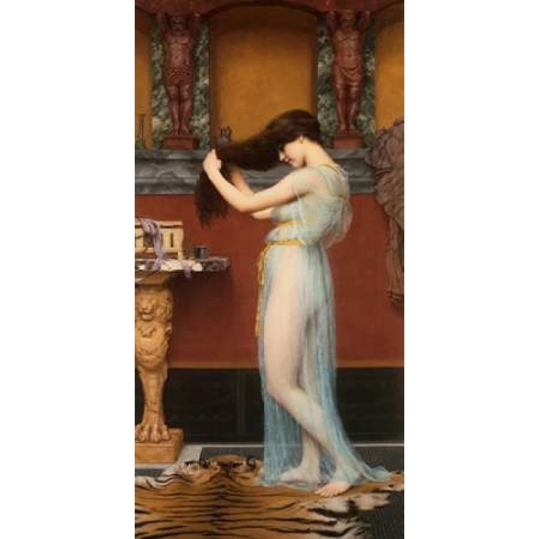 The Toilet Poster Print by John William Godward-VARPDX2AA1077 Image 2