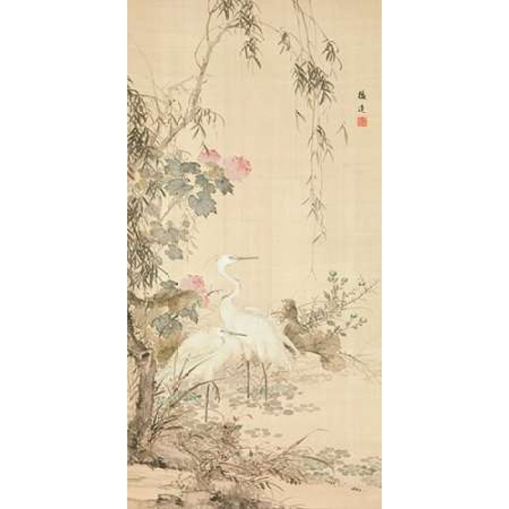 Willow and Herons Poster Print by Anonymous-VARPDX2AA2240 Image 2