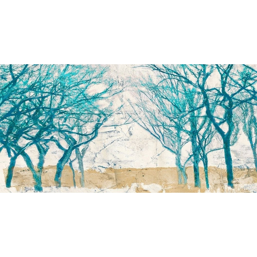 Turquoise Trees Poster Print by Aprile Alessio-VARPDX2AI4742 Image 1