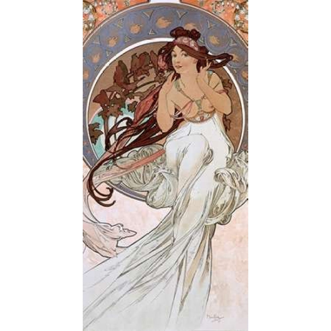 La-musique Poster Print by Alphonse Mucha-VARPDX2AMU2649 Image 1