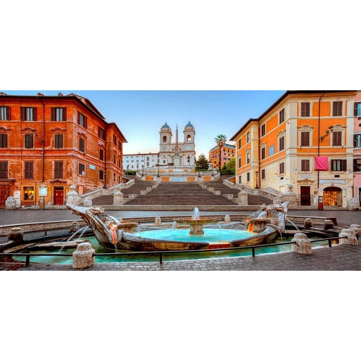 Piazza di Spagna Roma Poster Print by Anonymous-VARPDX2AP3881 Image 1