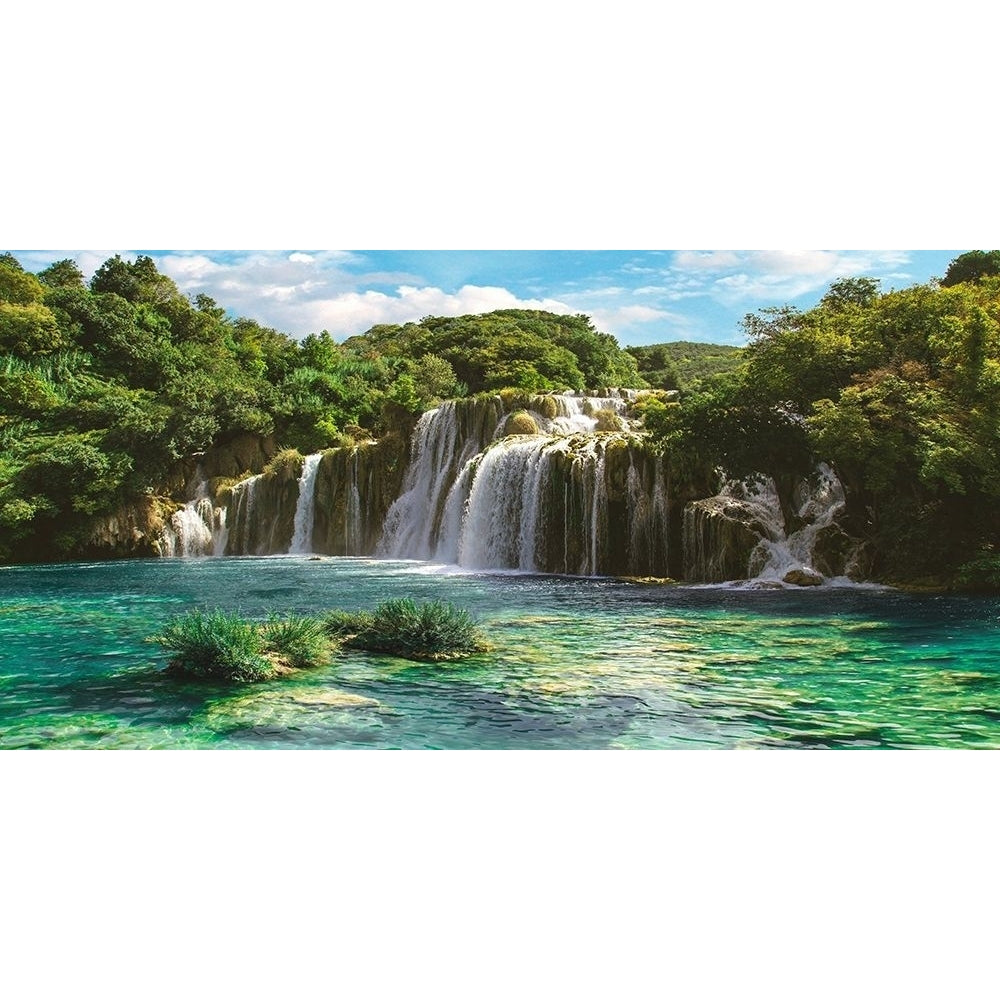 Waterfall in Krka National Park Croatia Poster Print by Pangea Images Pangea Images-VARPDX2AP5079 Image 1