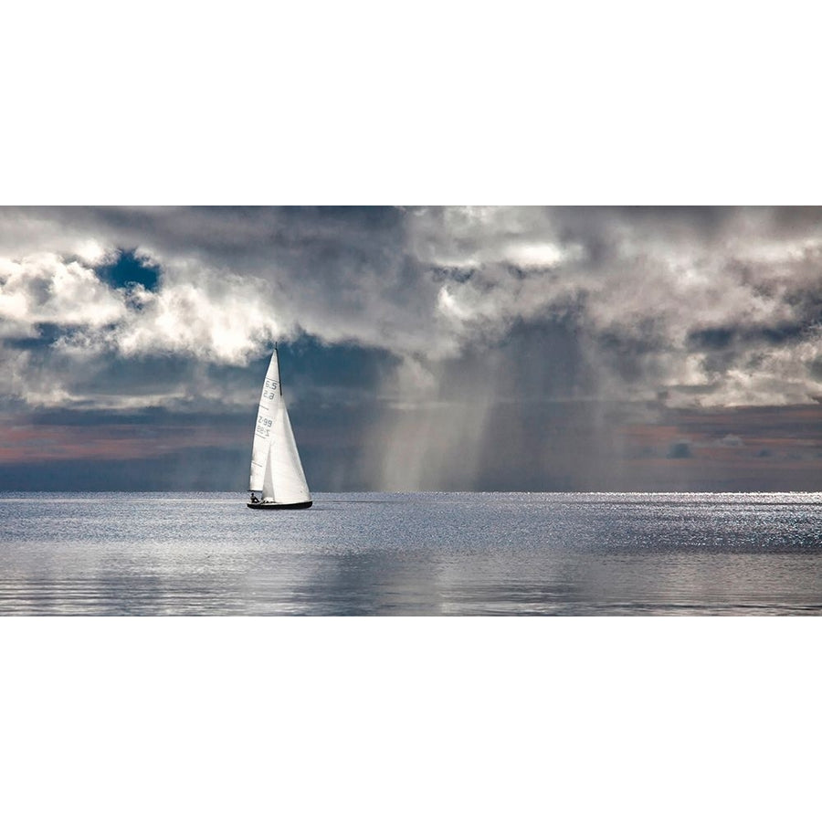 Sailing on a Silver Sea Poster Print - Pangea Images-VARPDX2AP6170 Image 1