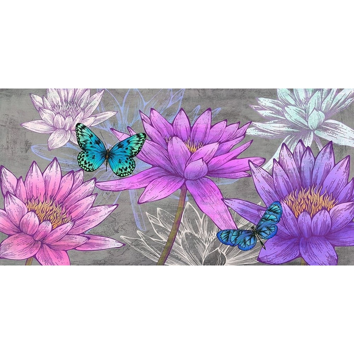 Nympheas And Butterflies-VARPDX2CG4146 Image 1