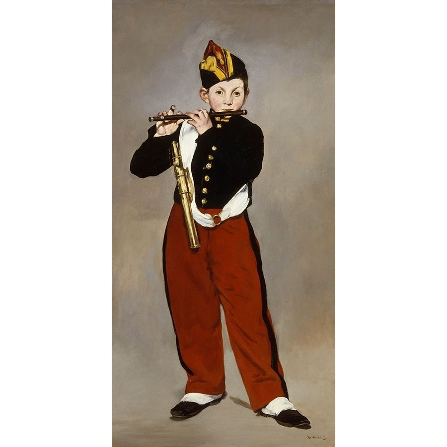 The Young Flautist Poster Print by Edouard Manet-VARPDX2EM4199 Image 1