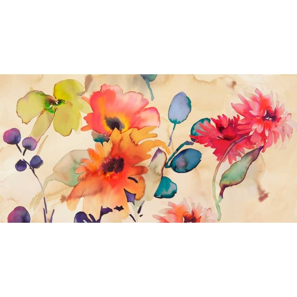 Floral Fireworks Poster Print by Kelly Parr-VARPDX2KP3937 Image 2