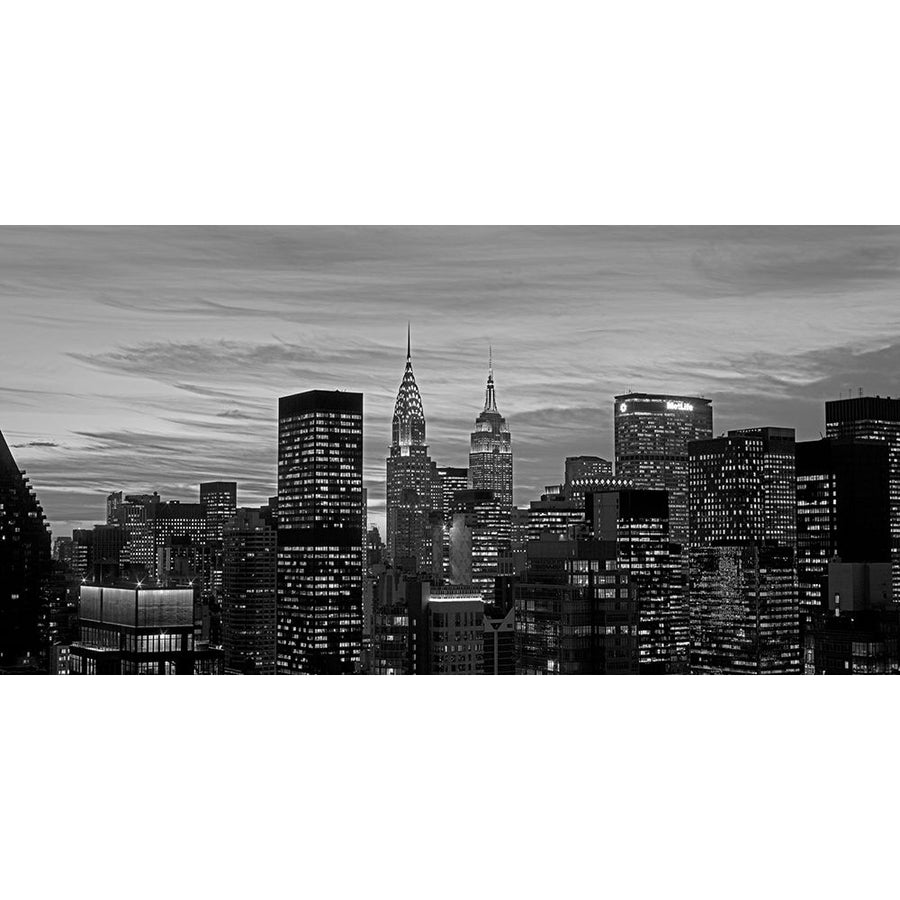 Midtown Manhattan BW Poster Print by Richard Berenholtz-VARPDX2RB5128 Image 1