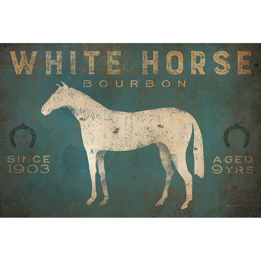 White Horse No Kentucky Poster Print - Ryan Fowler-VARPDX30001 Image 1