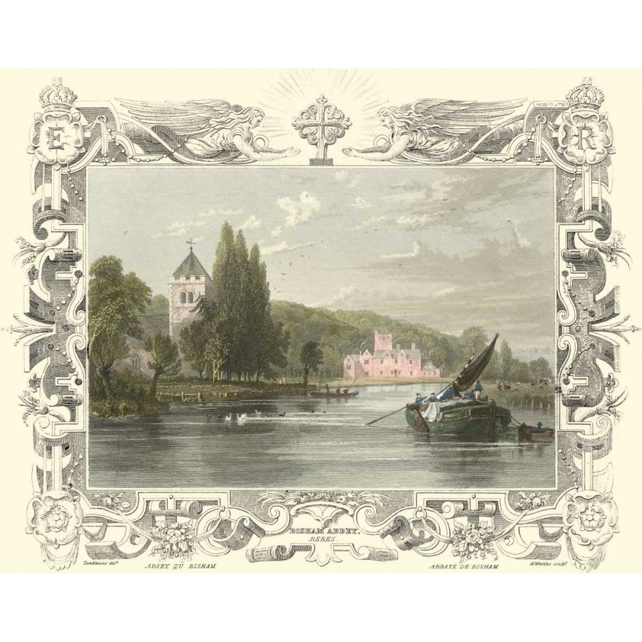 Bisham Abbey Poster Print - Tombleson-VARPDX30075D Image 1