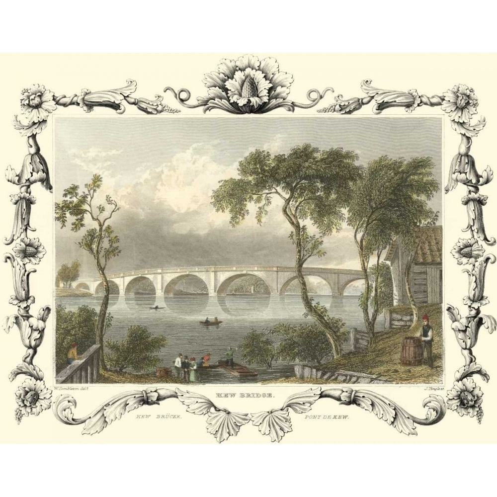 Kew Bridge Poster Print - Tombleson-VARPDX30074D Image 1