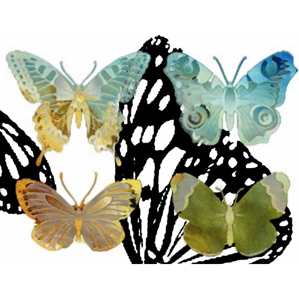 Layered Butterflies IV Poster Print - Sisa Jasper-VARPDX30086D Image 1