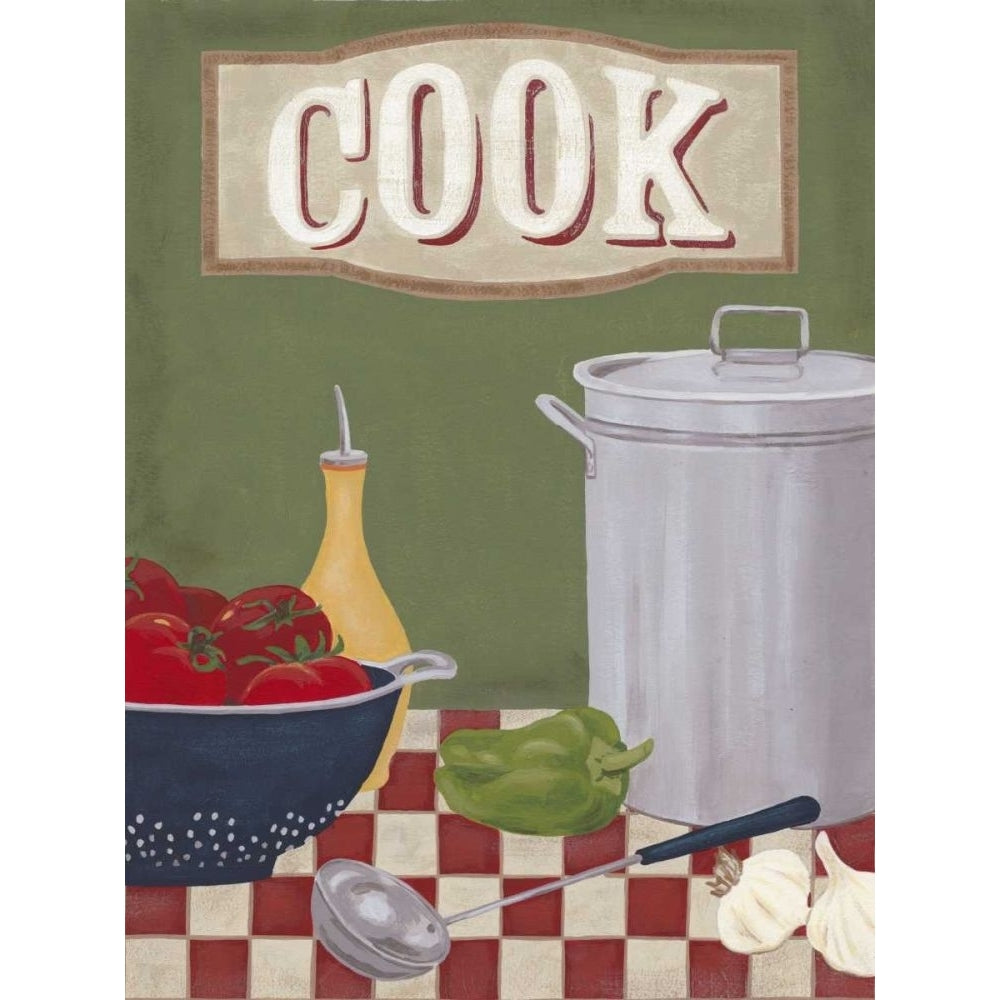 Cooks Kitchen Poster Print - June Erica Vess-VARPDX30139D Image 1