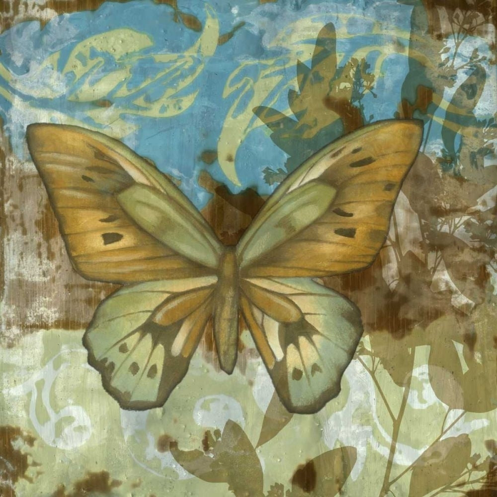 Rustic Butterfly I Poster Print - Jennifer Goldberger-VARPDX30211D Image 1