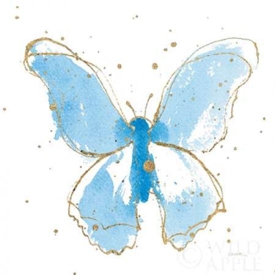 Gilded Butterflies II Poster Print by Shirley Novak-VARPDX30833 Image 2