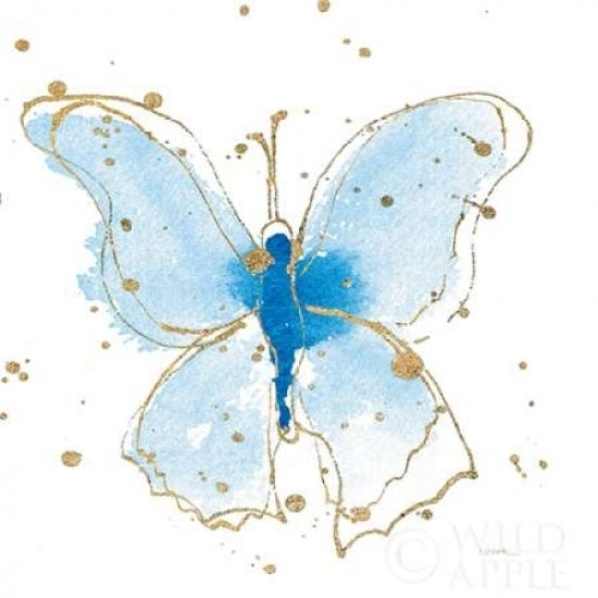 Gilded Butterflies V Poster Print by Shirley Novak-VARPDX30836 Image 1