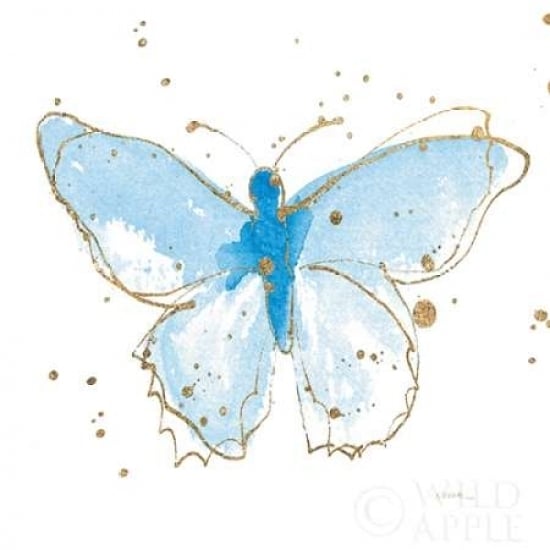 Gilded Butterflies IV Poster Print by Shirley Novak-VARPDX30835 Image 1