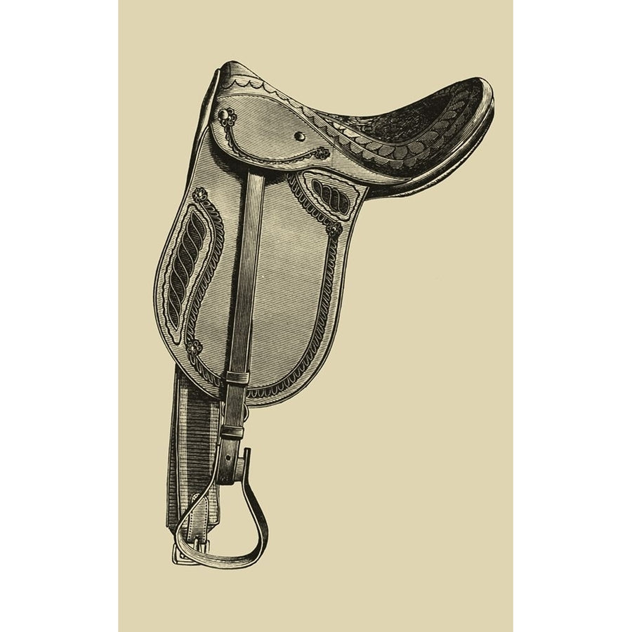 Antique Saddle II Poster Print - Studio Vision-VARPDX30861D Image 1