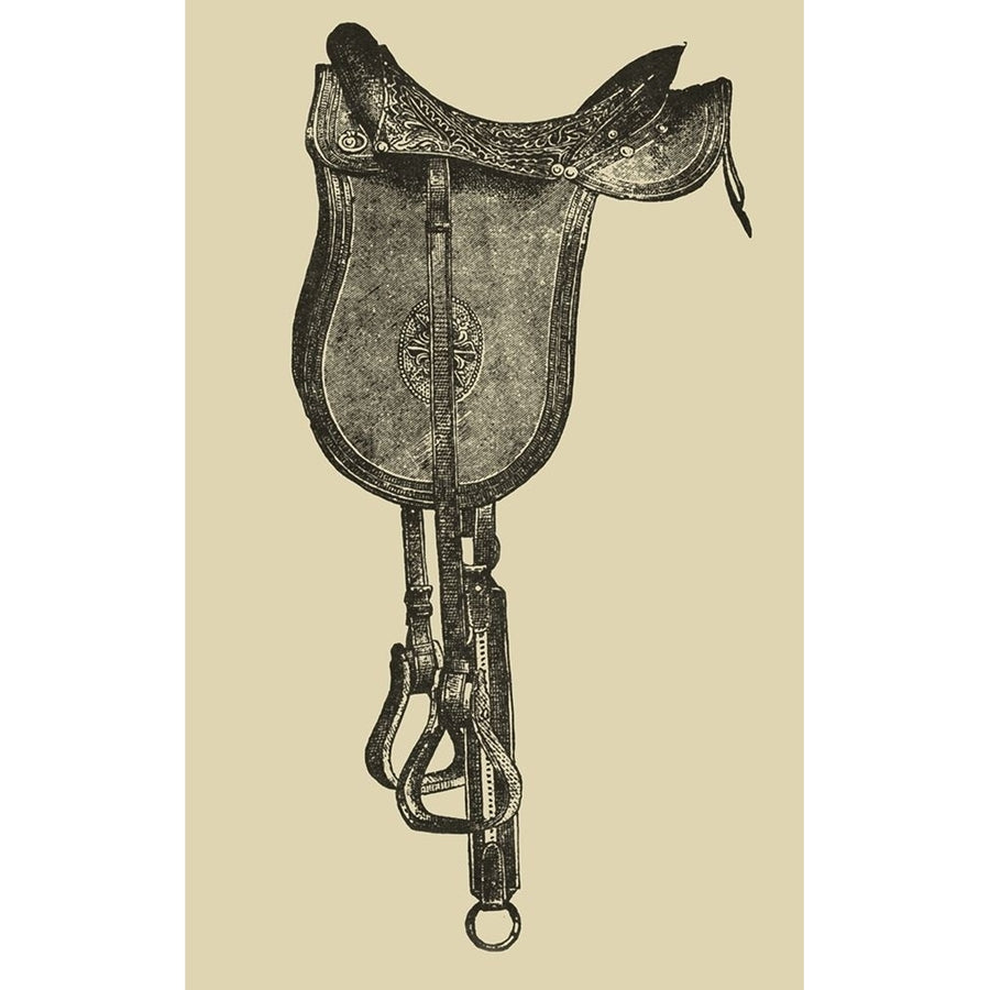 Antique Saddle IV Poster Print - Studio Vision-VARPDX30863D Image 1