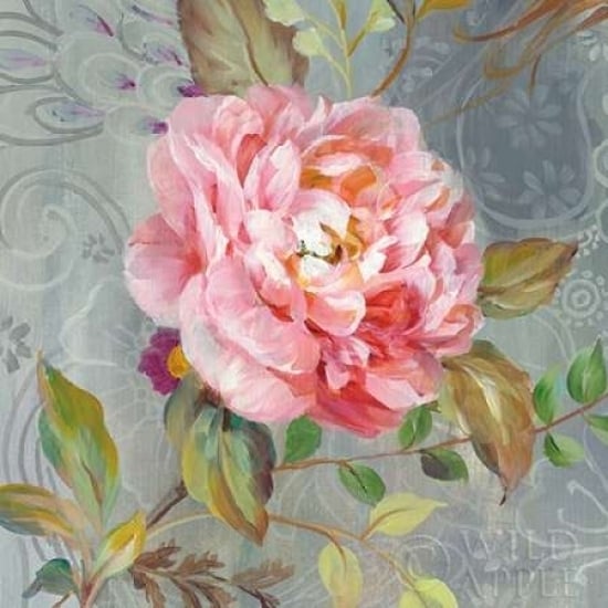 Peonies and Paisley II Poster Print by Danhui Nai-VARPDX30627 Image 1