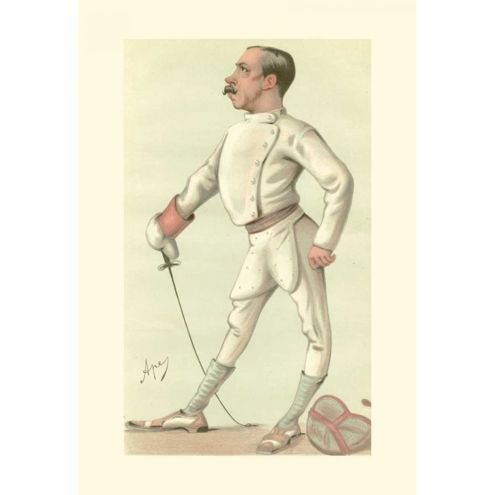 Vanity Fair Fencing Poster Print - Spy-VARPDX31128D Image 1