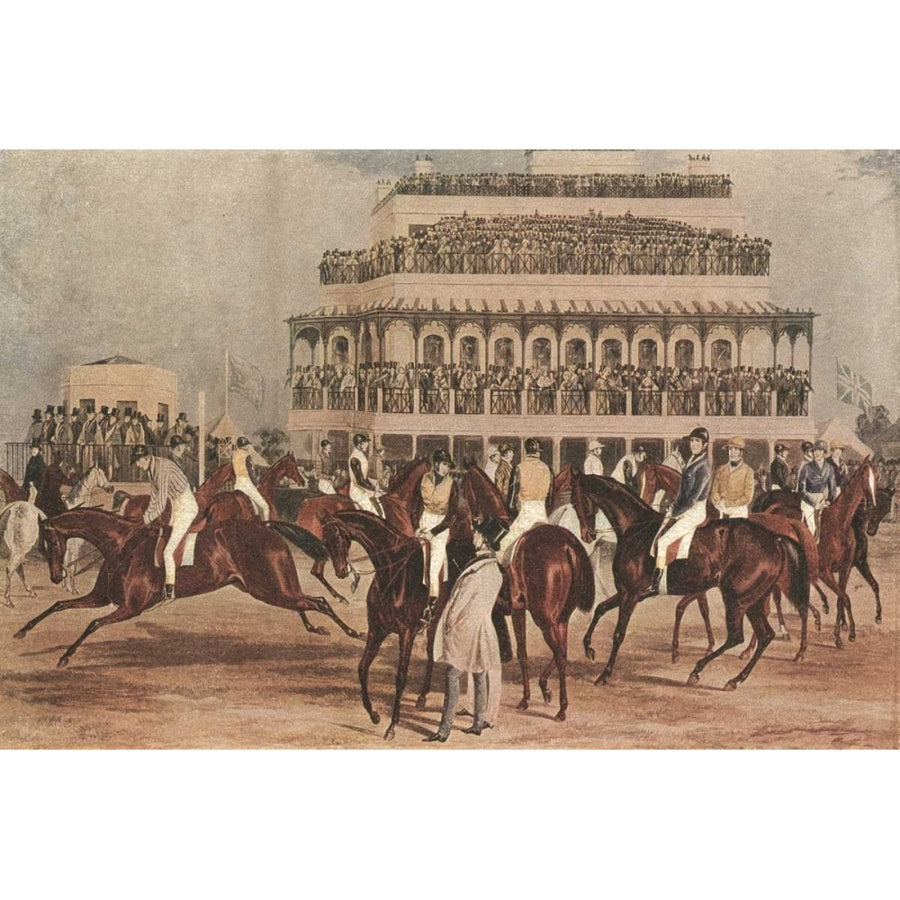 The Grand Steeple Chase I Poster Print - F.C. Turner-VARPDX31134D Image 1