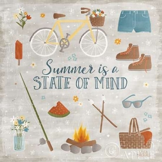 Summer Sunshine I Poster Print by Laura Marshall-VARPDX31212HR Image 2