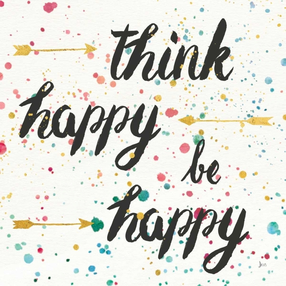 Think Happy II Poster Print by Jess Aiken-VARPDX31375 Image 2