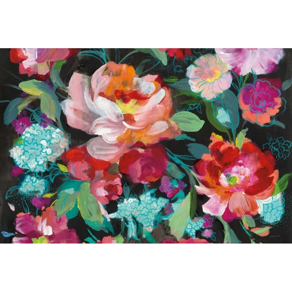 Bright Floral Medley Crop Poster Print by Danhui Nai-VARPDX31267 Image 1