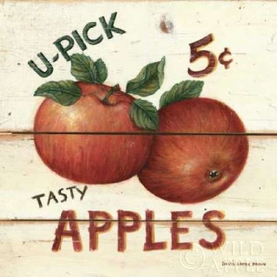 U-Pick Apples Poster Print by David Carter Brown-VARPDX3182 Image 2