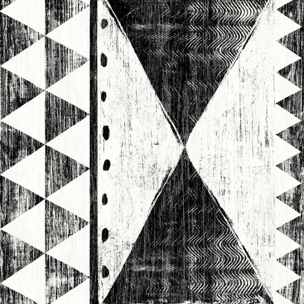 Patterns of the Savanna II No Gray BW Poster Print by Moira Hershey-VARPDX32125 Image 1