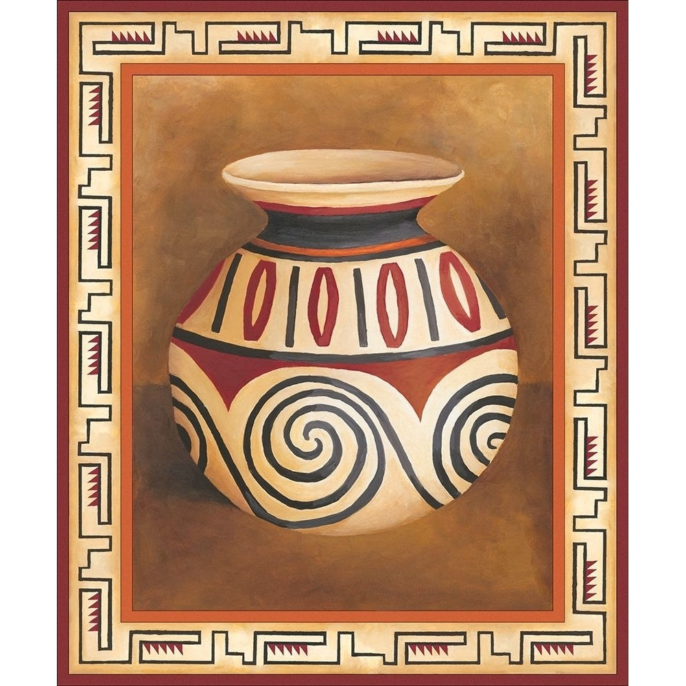 Southwest Pottery IV Poster Print - Chariklia Zarris-VARPDX32321D Image 1