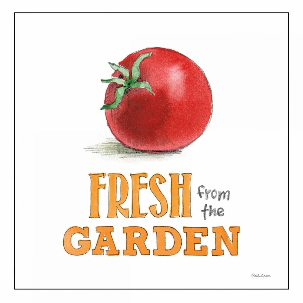 Fresh From the Garden V No Border Sq Poster Print by Beth Grove-VARPDX32411 Image 2