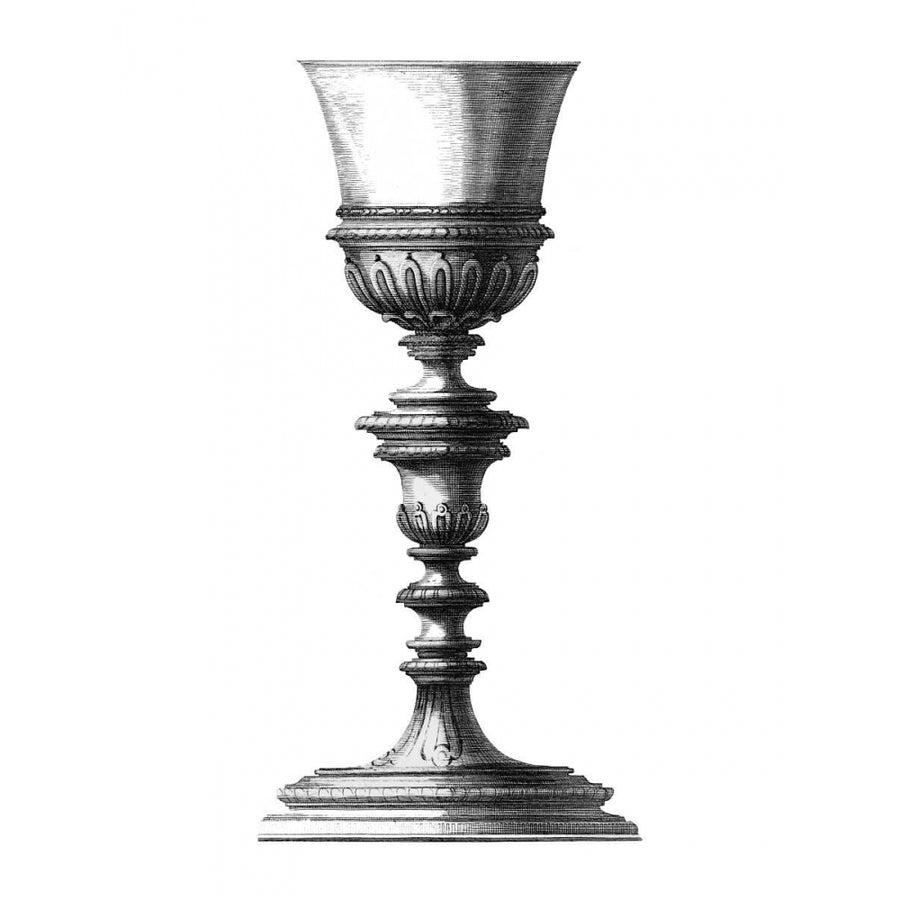 Black and White Goblet I Poster Print - Giovanni Giardini-VARPDX32745D Image 1