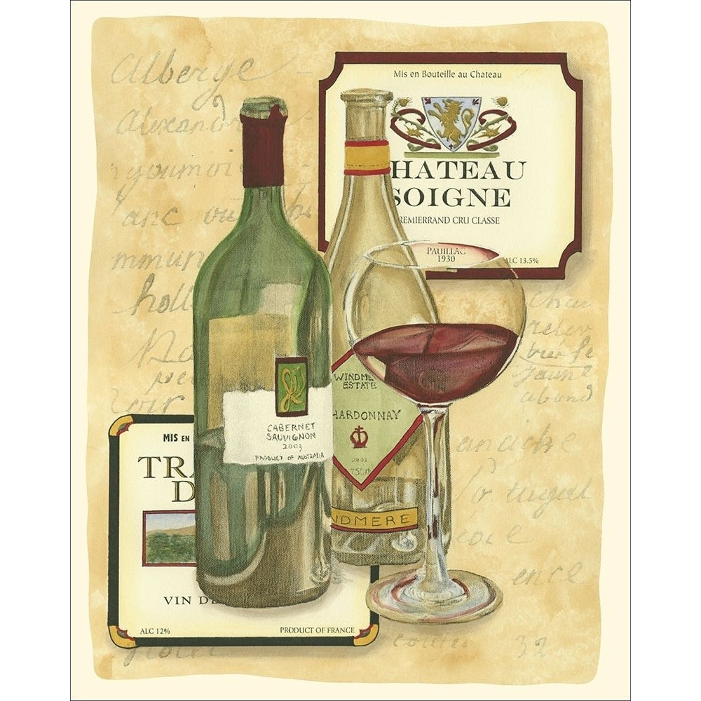 Small Wine Tasting II Poster Print - Studio Vision-VARPDX33112D Image 1