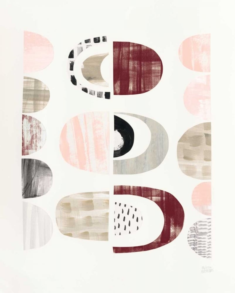 Mod Neutrals II Blush Poster Print by Melissa Averinos-VARPDX33231 Image 1