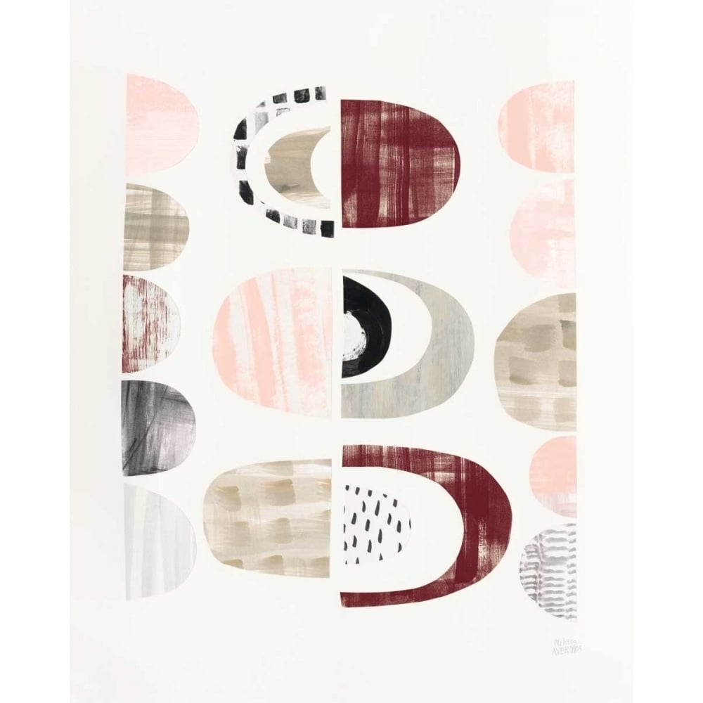 Mod Neutrals II Blush Poster Print by Melissa Averinos-VARPDX33231 Image 2