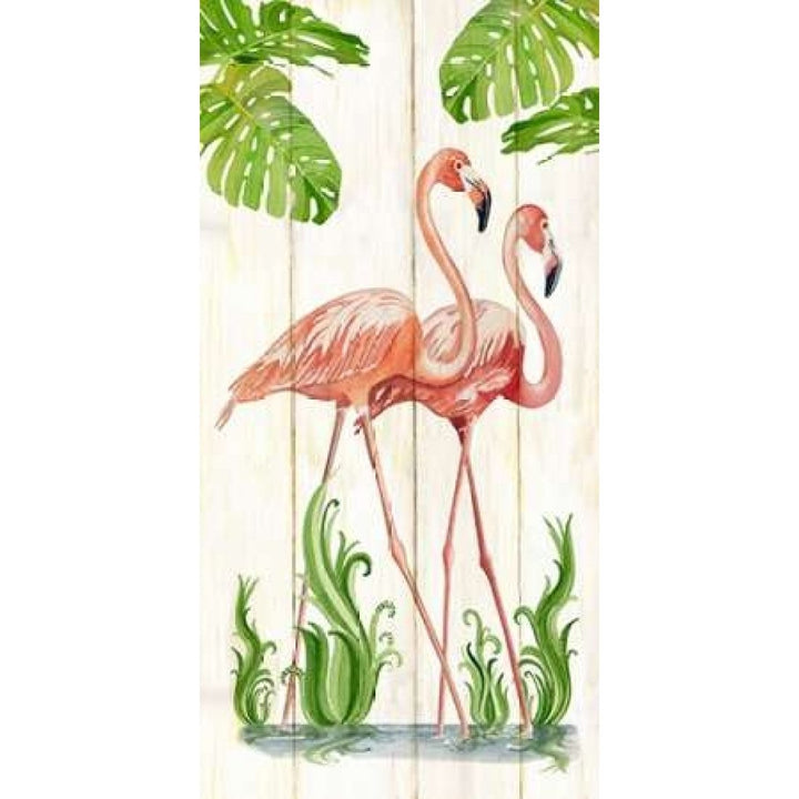 Flamingo Stroll 1 Poster Print by Mary Escobedo-VARPDX331ESC1889 Image 2