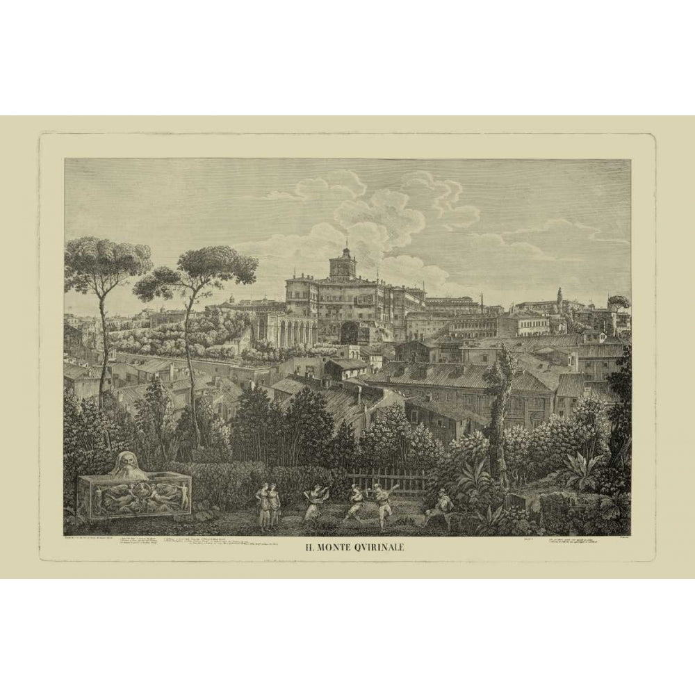 Piranesi View of Rome I Poster Print - Piranesi-VARPDX33473D Image 1