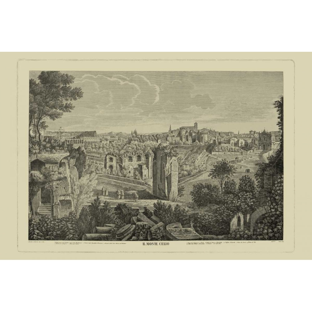 Piranesi View of Rome II Poster Print - Piranesi-VARPDX33474D Image 1